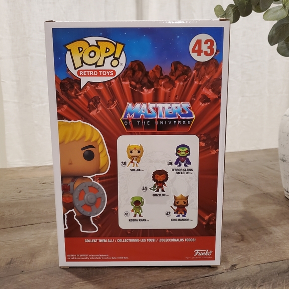 FUNKO POP #43 HE-MAN MASTERS OF THE UNIVERSE - Picture 2 of 2